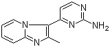 CAS # 611239-37-3, 4-(2-Methylimidazo[1,2-a]pyridin-3-yl)-2-pyrimidinamine