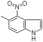 5-甲基-4-硝基吲哚分子结构 (CAS 61149-54-0)