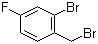 2-溴-4-氟溴苄分子结构 (CAS 61150-57-0)