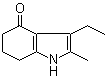 structure of CAS# 6116-76-3, 2-甲基-3-乙基-4-氧代-4,5,6,7-四氢吲哚