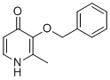 3-(苄氧基)-2-甲基吡啶-4(1H)-酮分子结构 (CAS 61160-18-7)