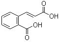 structure of CAS# 612-40-8, 2-羧基肉桂酸