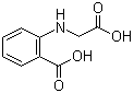 N-(2-羧基)苯基甘氨酸分子结构 (CAS 612-42-0)