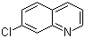 7-氯喹啉分子结构 (CAS 612-61-3)