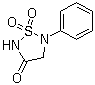 5-苯基-1,2,5-噻二唑烷-3-酮 1,1-二氧化物分子结构 (CAS 612530-44-6)