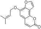 CAS # 61265-06-3, Heratomin, 6-[(3-Methyl-2-buten-1-yl)oxy]-2H-furo[2,3-h]-1-benzopyran-2-one