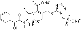 structure of CAS# 61270-78-8, 头孢尼西钠