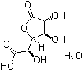 D-葡萄糖二酸-1,4-内酯一水合物分子结构 (CAS 61278-30-6)