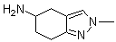 4,5,6,7-四氢-2-甲基-2H-吲唑-5-胺分子结构 (CAS 612820-69-6)