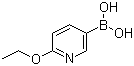 structure of CAS# 612845-44-0, 2-乙氧基吡啶-5-硼酸