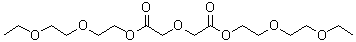 5-氧代-3,6,9,12-四氧杂十四烷酸 2-(2-乙氧基乙氧基)乙基酯分子结构 (CAS 61286-32-6)