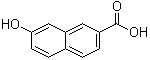 structure of CAS# 613-17-2, 7-羟基-2-萘甲酸