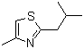 2-异丁基-4-甲基噻唑分子结构 (CAS 61323-24-8)