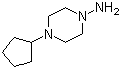 structure of CAS# 61379-64-4, 1-Amino-4-cyclopentylpiperazine