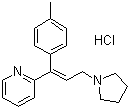structure of CAS# 6138-79-0, 盐酸曲普利啶