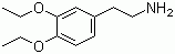 3,4-二乙氧基苯乙胺分子结构 (CAS 61381-04-2)