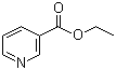 CAS # 614-18-6, Ethyl nicotinoate, Ethyl 3-pyridinecarboxylate, Nicotinic acid ethyl ester