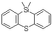 10,10-二甲基-10,10a-二氢-4aH-二苯并[b,e][1,4]硫杂硅杂环己二烯分子结构 (CAS 61431-08-1)
