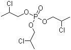 structure of CAS# 6145-73-9, Tris(2-chloropropyl) phosphate