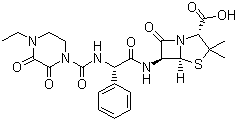 哌拉西林分子结构 (CAS 61477-96-1)