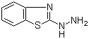 structure of CAS# 615-21-4, Benzothiazol-2-ylhydrazine