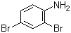 structure of CAS# 615-57-6, 2,4-二溴苯胺