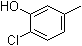 structure of CAS# 615-74-7, 2-Chloro-5-methylphenol