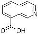 structure of CAS# 61563-43-7, 异喹啉-8-甲酸