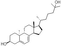 CAS # 61585-29-3, 25-Hydroxylumisterol3, (3beta,9beta,10alpha)-Cholesta-5,7-diene-3,25-diol