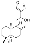 CAS 登录号：61597-55-5, 15,16-环氧-12R-羟基赖百当-8(17),13(16),14-三烯