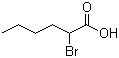 structure of CAS# 616-05-7, DL-2-Bromohexanoic acid