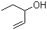structure of CAS# 616-25-1, 1-戊烯-3-醇