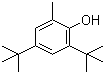 structure of CAS# 616-55-7, 4,6-二叔丁基邻甲酚