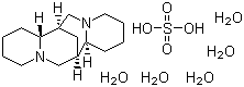 五水合硫酸司巴丁分子结构 (CAS 6160-12-9)