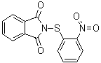 CAS # 61639-74-5, 2-[(2-Nitrophenyl)thio]-1H-isoindole-1,3(2H)-dione, N-(2-Nitrophenylthio)phthalimide