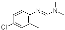 structure of CAS# 6164-98-3, N,N-二甲基-N'-(2-甲基-4-氯苯基)甲脒