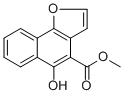 structure of CAS# 61658-41-1, 呋喃大叶茜草素