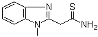 CAS # 61689-99-4, 1-Methyl-1H-benzimidazole-2-ethanethioamide