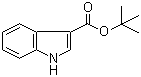 吲哚-3-羧酸叔丁酯分子结构 (CAS 61698-94-0)