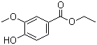 structure of CAS# 617-05-0, 香草酸乙酯