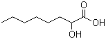 structure of CAS# 617-73-2, 2-羟基辛酸