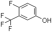 4-氟-3-三氟甲基苯酚分子结构 (CAS 61721-07-1)
