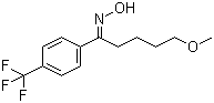 1-戊酮-5-甲氧基-1-[4-(三氟甲基)苯基]-肟分子结构 (CAS 61747-22-6)