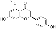 structure of CAS# 61775-19-7, 5-O-甲基柚皮素