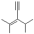 CAS # 61786-07-0, 3-Ethynyl-2,4-dimethyl-2-pentene, 3-Isopropyl-4-methyl-3-penten-1-yne