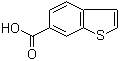 苯并[b]噻吩-6-羧酸分子结构 (CAS 6179-26-6)