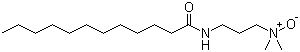 月桂酰胺丙基二甲基胺氧化物分子结构 (CAS 61792-31-2)