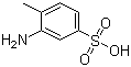 structure of CAS# 618-03-1, 4-Methylmetanilic acid