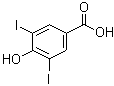 structure of CAS# 618-76-8, 3,5-二碘-4-羟基苯甲酸