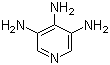 3,4,5-三氨基吡啶分子结构 (CAS 618439-82-0)